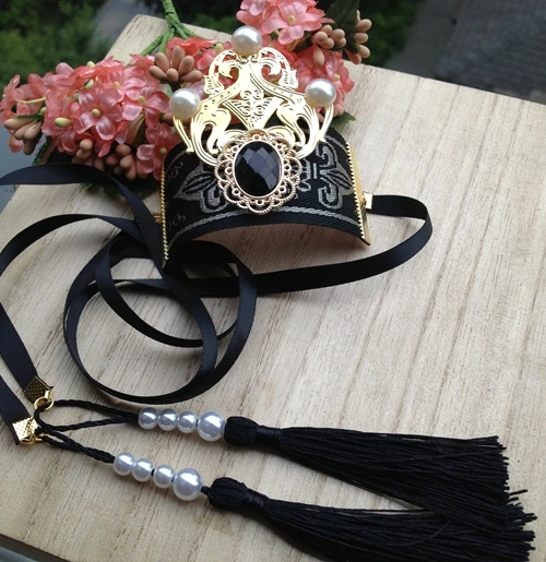 12 видов стилей Китайский традиционный ханьфу Корона головной убор с лентой