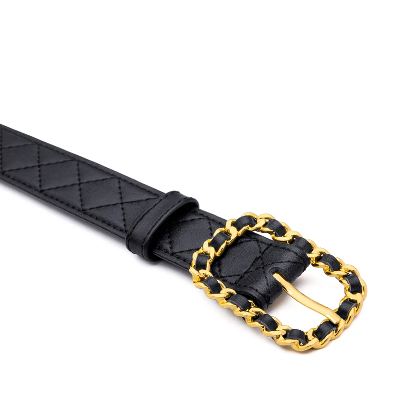 ZOOLER брендовый мягкий кожаный ремень для девочек ручной работы с 7 отверстиями