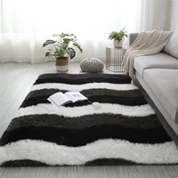 luxury fluffy area rug modern leopard print plush rug living room carpet super soft and comfy carpet home decor carpet paly mats