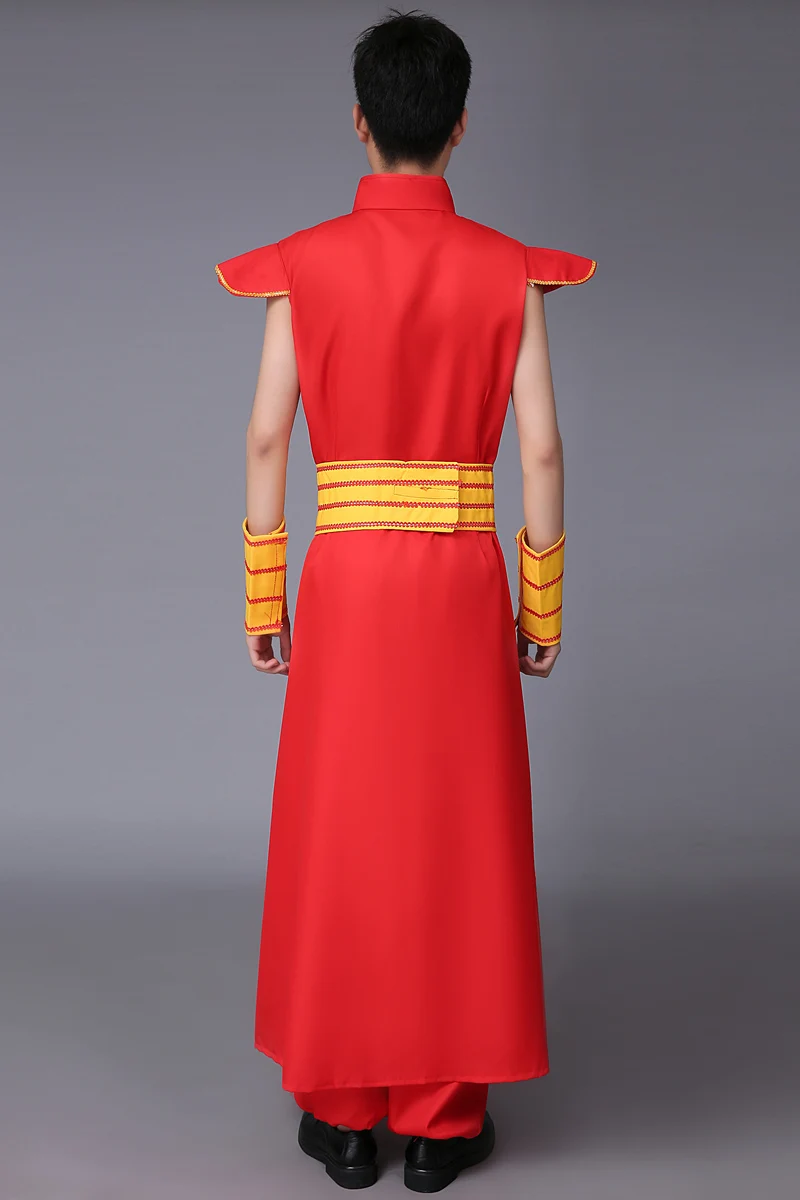 Костюм китайского народного танца для мужчин костюм дракона молодежные