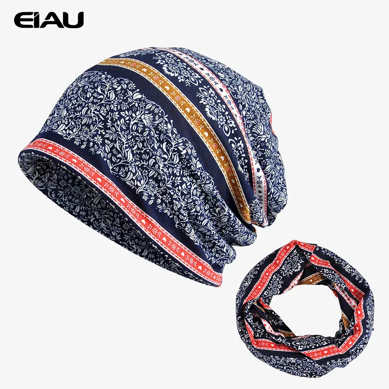 Ретро шапки с рисунком Для женщин весенне-осенние вязаные модные уличные