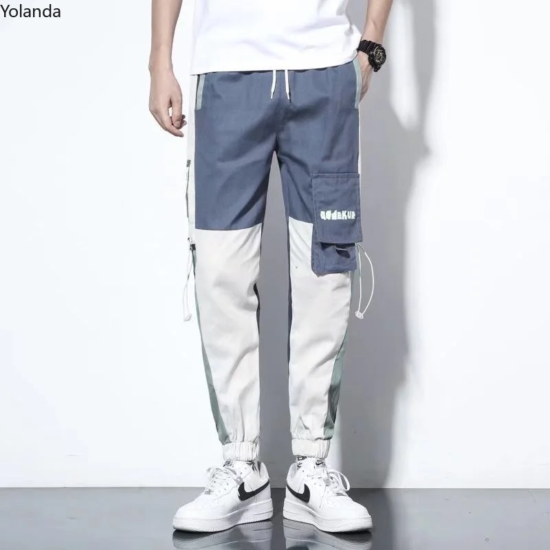 

Hip Hop Jogging Pants Women's Pocket Korean Fashion Punk High Waist Black Oversized Pants Jogging