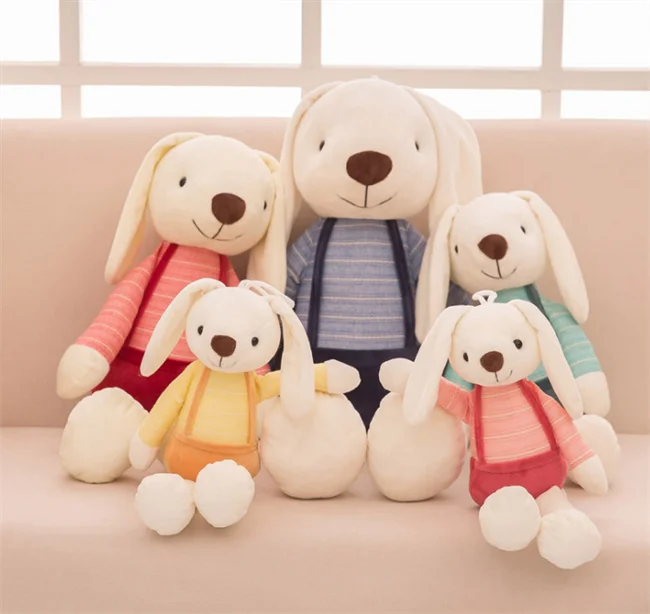 Сахарный кролик плюшевые игрушки прекрасный парный Кролик мальчик кукла