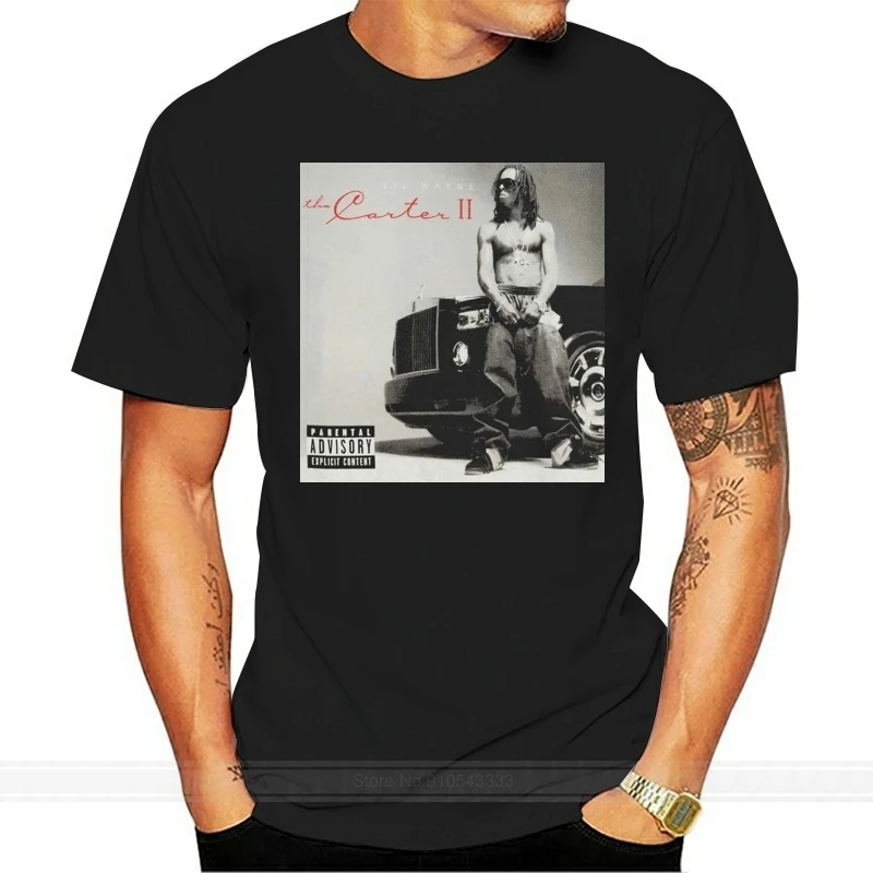 Lil Wayne Tha Carter Ii Songs Black T Shirt New Cash Money Records Personality Custom Tee Shirt
