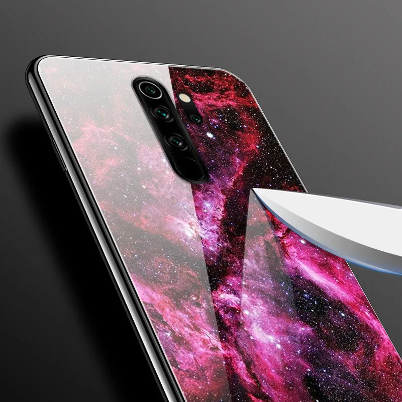 Чехол для Redmi Note 8T стеклянная жесткая задняя крышка Xiaomi 8 Pro 8pro телефонные чехлы