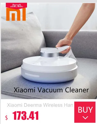 Xiaomi Deerma беспроводной ручной пылесос, светильник, контроллер тепловых клещей, стерилизация, шесть раз, клещей, 2500 мАч батарея