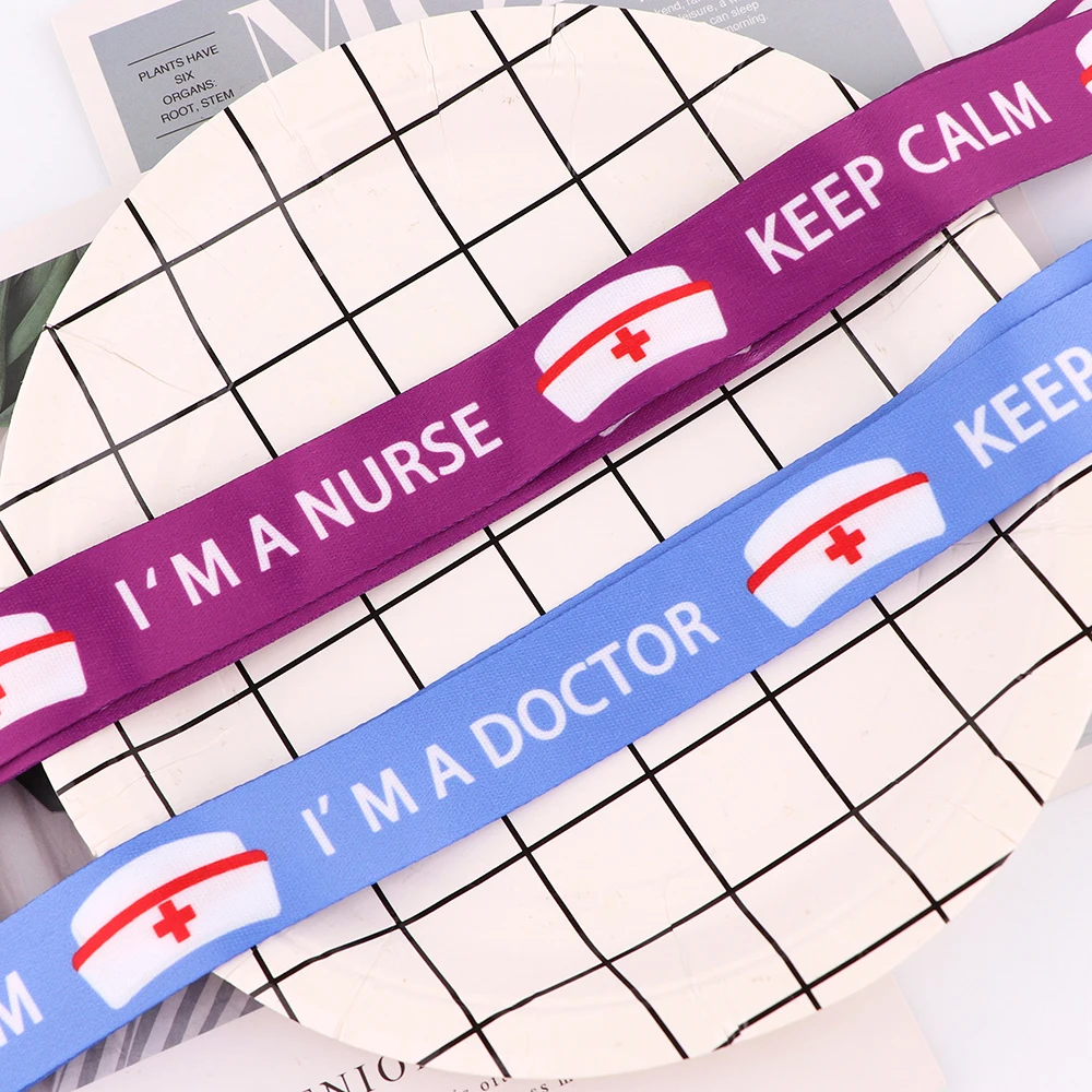 Шнурки JF995 для медицинских врачей медсестер ремешки на шею ключей удостоверения