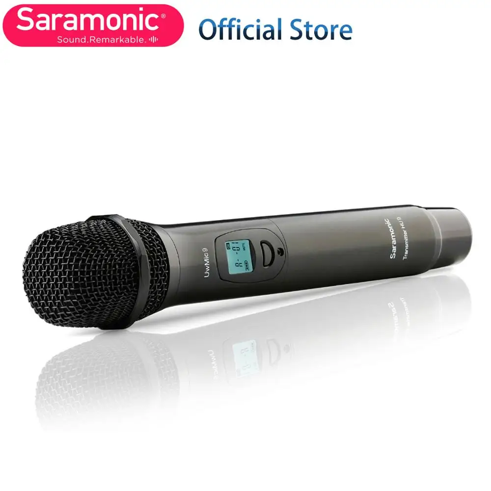 Saramonic UwMic9 HU9 96 Channel Digital UHF беспроводной ручной микрофон со встроенным
