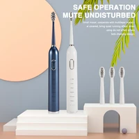 boyakang ultrasonic vibration electric tooth brush 5cleaning modes intelligent reminder dupont bristles ipx7 waterproof adult