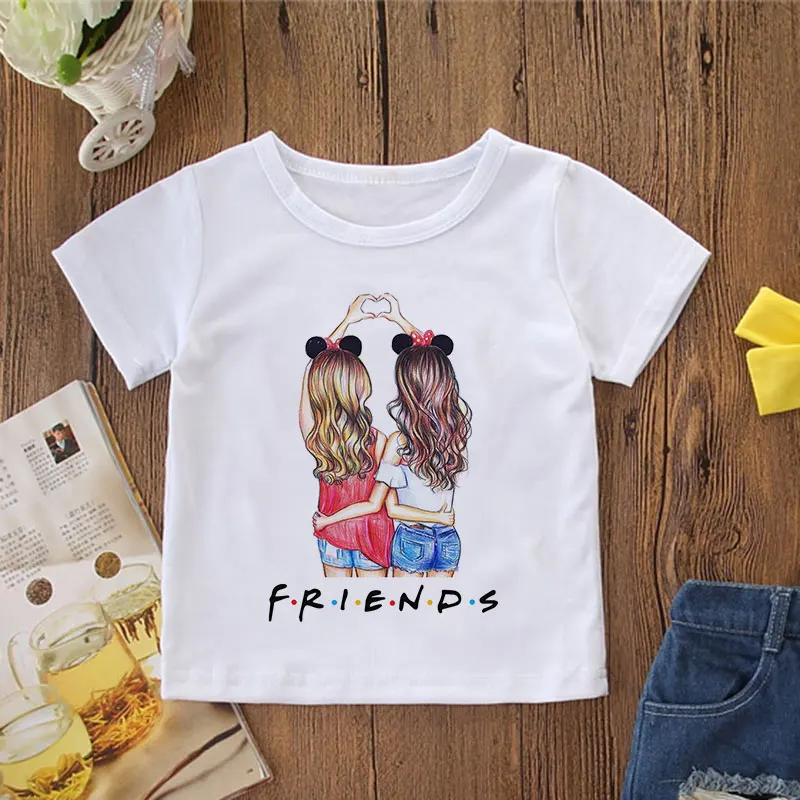 Новое поступление футболки для мальчиков детские топы девочек Я и мои хорошие