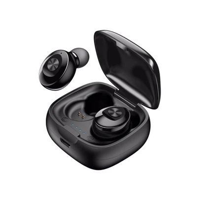 TWS XG12 bluetooth 5,0, беспроводные наушники, вкладыши, наушники, беспроводная гарнитура, водонепроницаемая, с микрофоном, свободные руки, наушники для телефона - Цвет: XG12 Black