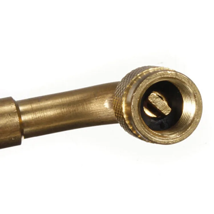 

1Pcs Metal Bicycle Car Motorcycle Tire Brass Valve Extension Rod Inflatable Nozzle Extension 90 Degree Extension Tube