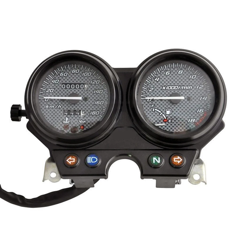 Светодиодный электронный Тахометр для мотоцикла спидометр одометр набор