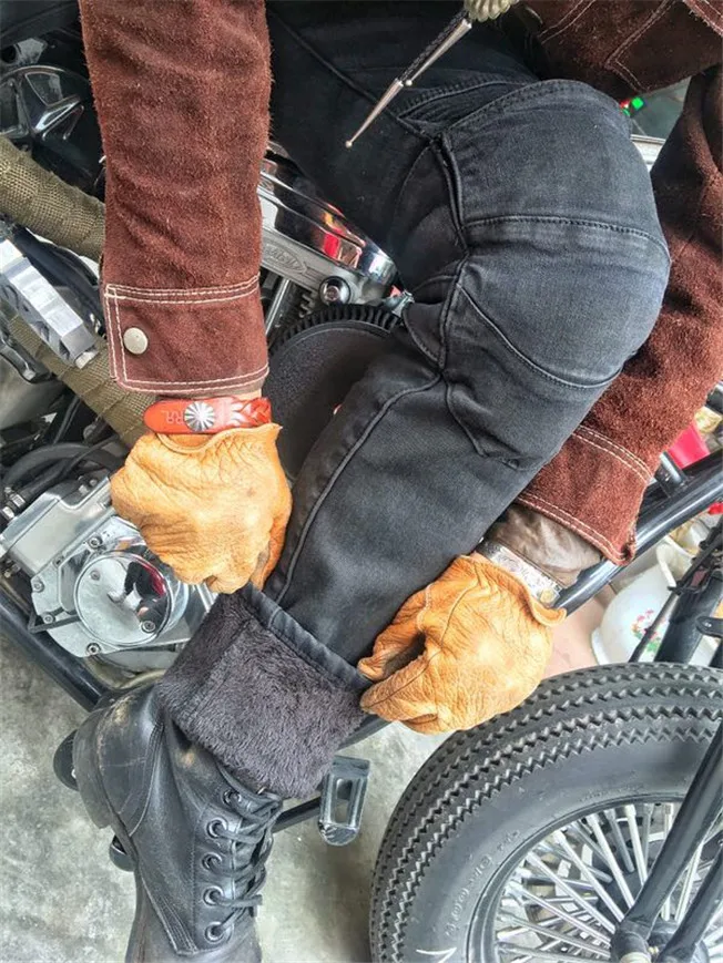 Мото rcycle брюки мужские мото джинсы зимние теплые мото rcycle джинсы мото rbike брюки мото кросс брюки Pantalon мото брюки