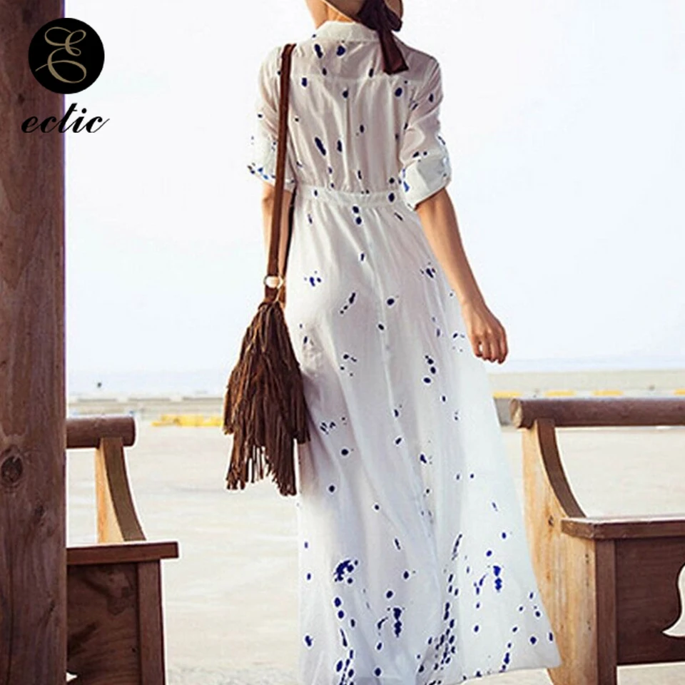 Синий в горошек изысканное платье с узкой талией на лямках модные элегантные