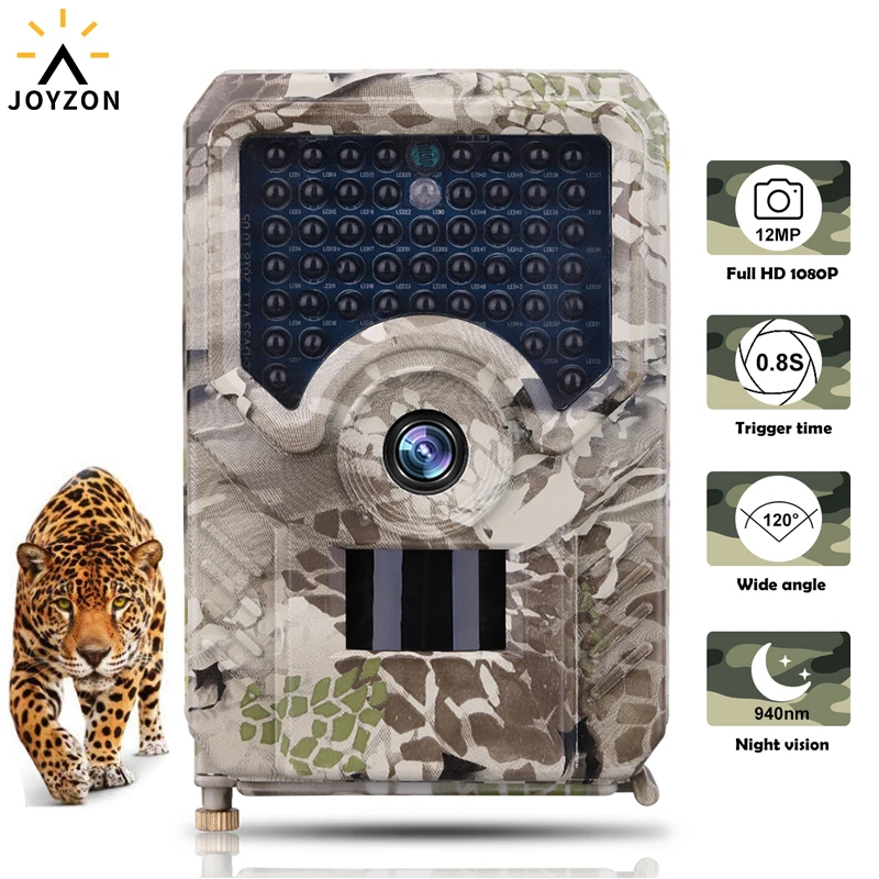 Охотничья камера ночная версия Дикая s 12MP 1080P IP65 фотоловушка триггер наблюдения