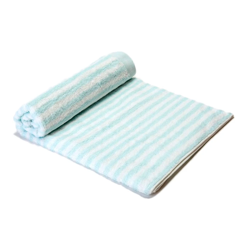 

4Pcs/Pack 34x75cm Soft Cotton Stripe Face Towel Breathable Absorbent Bathroom Washcloth Home Hotel Travel Towel