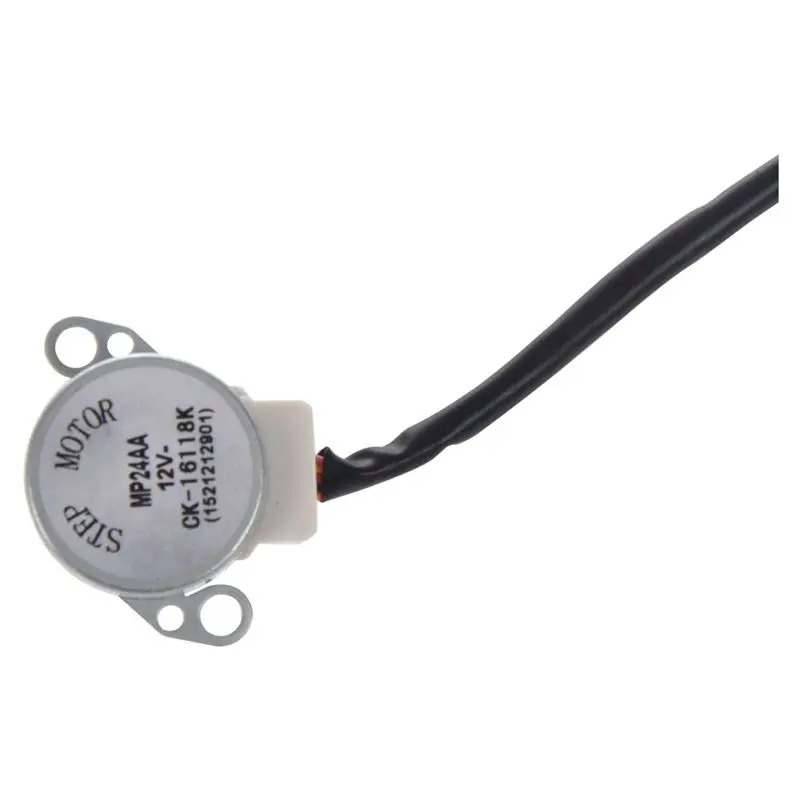 DC 12V CNC редукционный тактовый шаговый двигатель 0.6A 10oz.in 24BYJ48 Silver | Обустройство