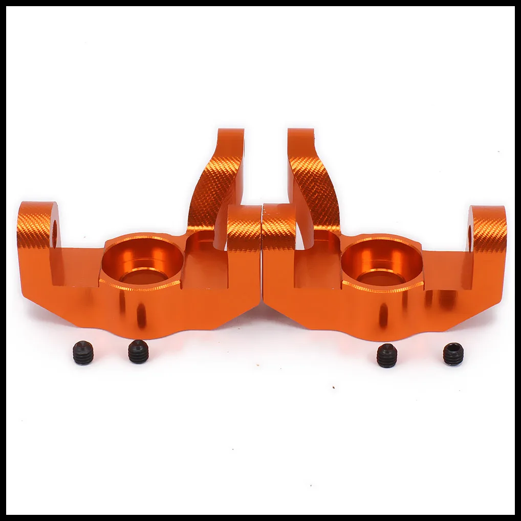 

RCAWD 2PCS alloy aluminum steering knuckles hub carrier(l/r) for 1/10 wltoys K949-001 crawler upgraded parts hop-up parts