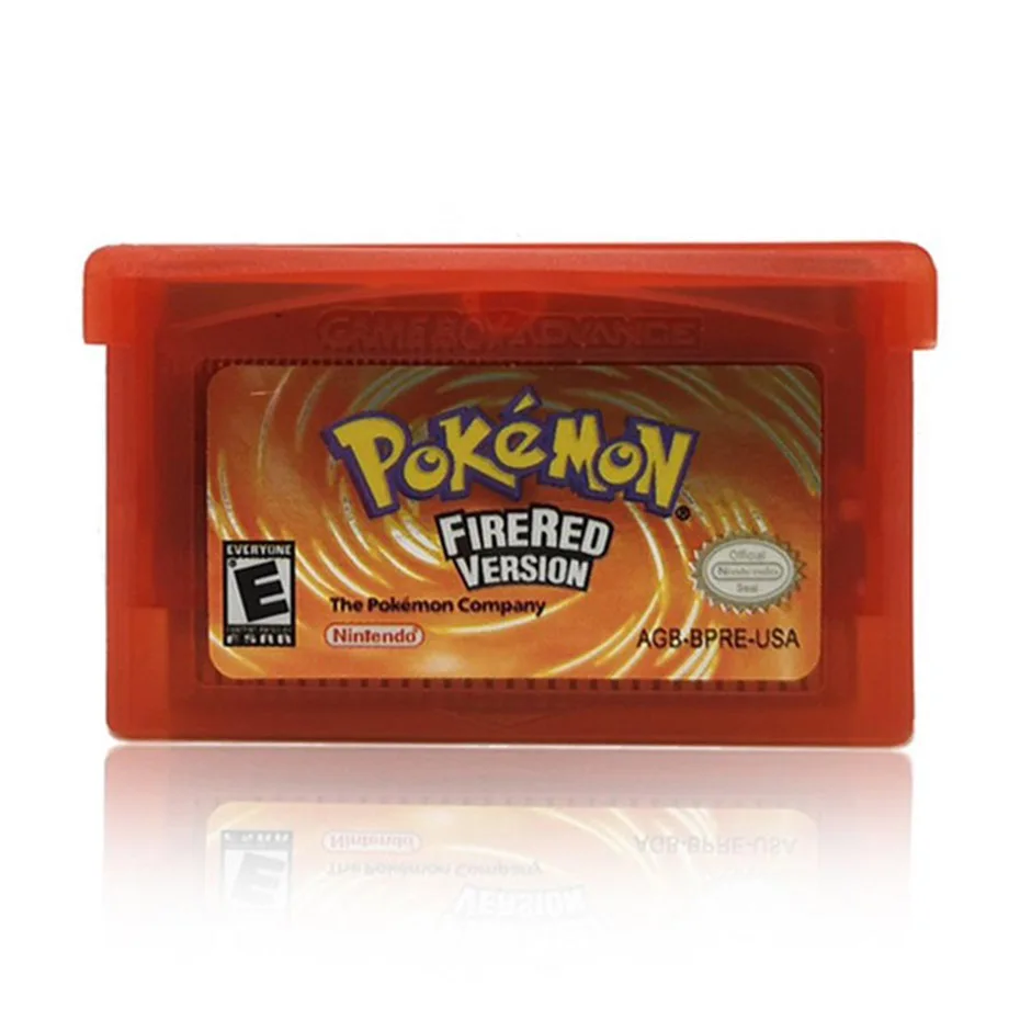 32 бит видео игровая консоль карты для Nintendo GBA Покемон серии с двойным остеклением