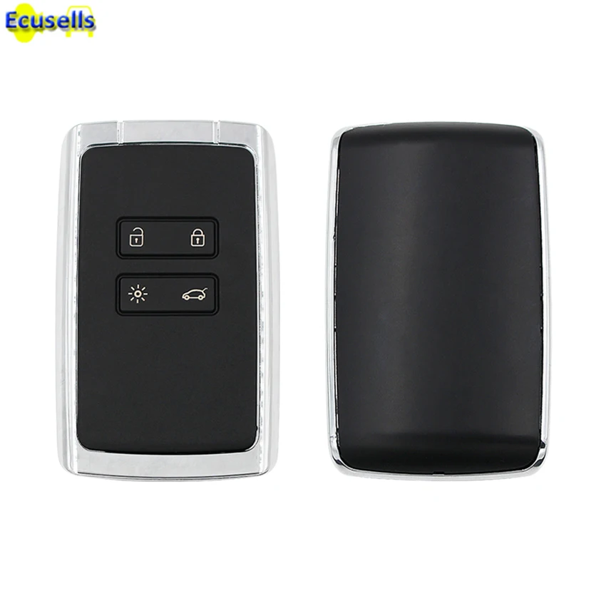 4 кнопки smart remote key case fob shell для RENAULT Koleos Kadjar Tailsman Megane4 Espace5 2016 2017 2018 2019|Ключ от авто| |