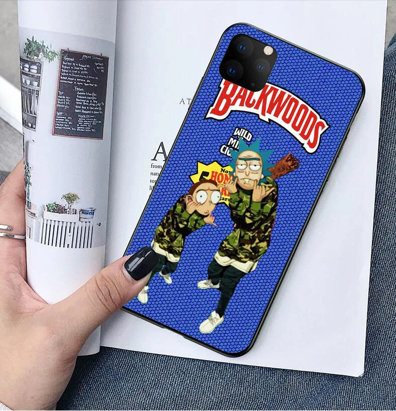 TPU Рик и Морти backwoods Мягкий ТПУ силиконовый чехол для телефона чехол для iPhone 11 Pro MAX SE 5 5S 6 6splus 7 8Plus MAX XR XS X10 - Цвет: TPU