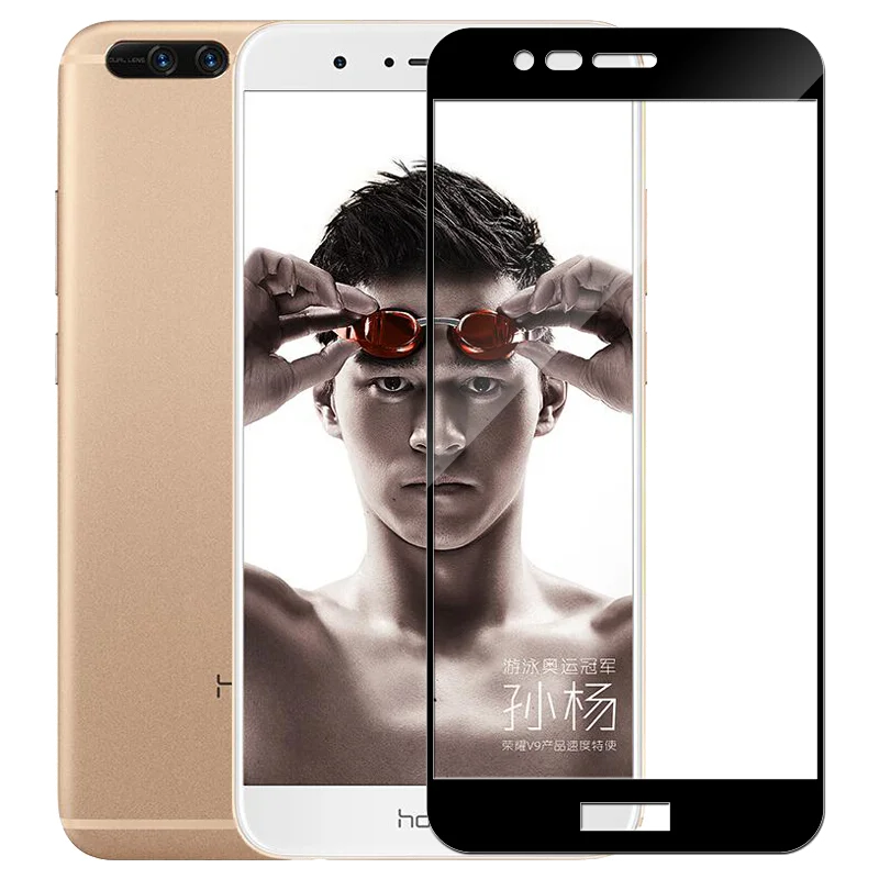 2 Packs For Huawei Honor 8 Pro Tempered Glass 9H Explosion-proof Screen Protector Film For Huawei Honor 8 Pro Honor V9 Glass