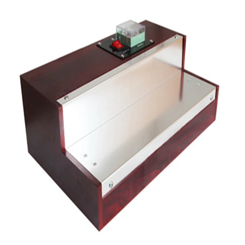 Термоусадочная машина для упаковки пленки для парфюмерной коробки, сигарет, косметики, блока игральных карт и блистерной упаковки.