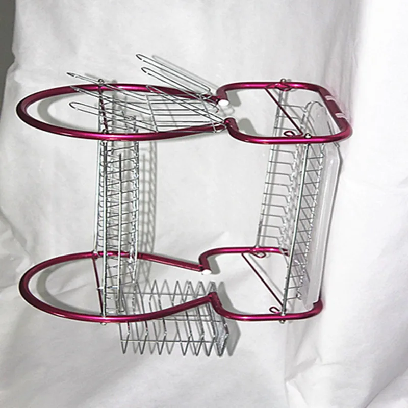 

Kitchen Organizer S Shape Dish Storage Rack Tableware Holder Dish Rack