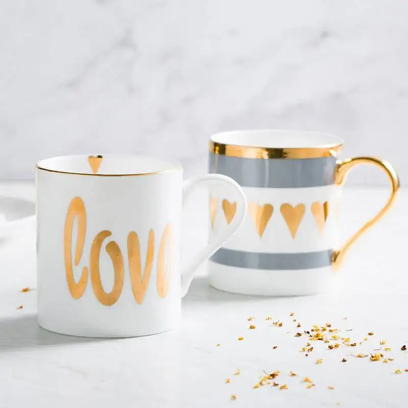 Кружки Trace a design из золотой керамики кофейная кружка офисные чашки для молочного