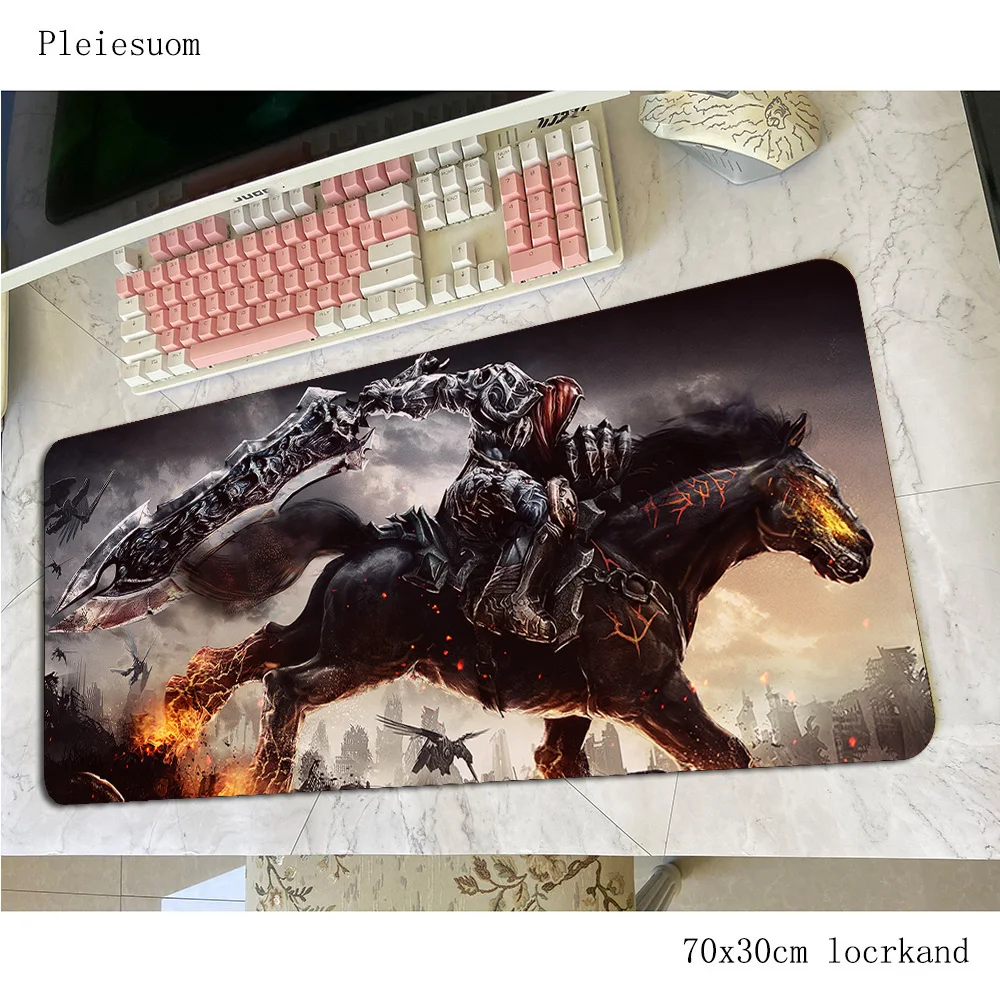 Darksiders коврик для мыши Лидер продаж компьютерный 70x30 см игровой большой милый padmouse