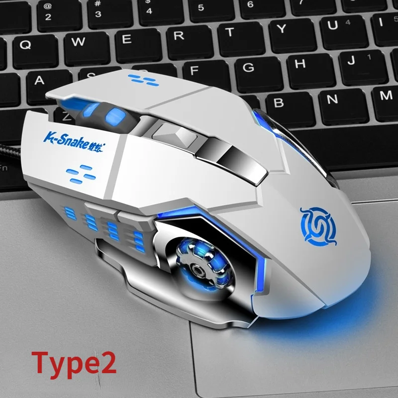Лидер продаж проводная USB-мышь Viper для соревнований 4 класса DPI 1200/1600/2400/3200 6 кнопок