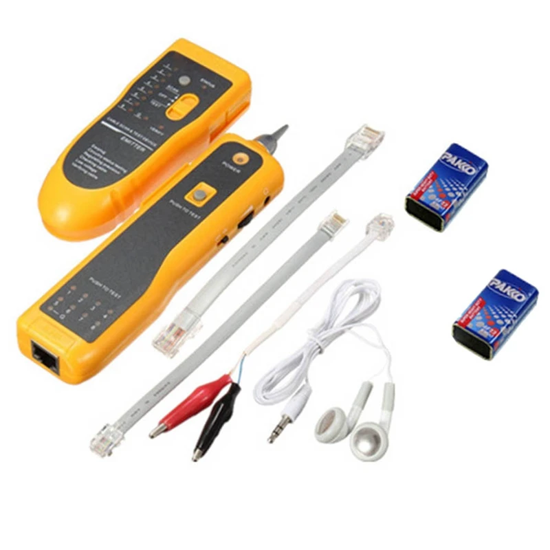 Проводный трекер Rj11 Rj45 линейный кабель искателя тестовый er для сетевой Lan Ethernet