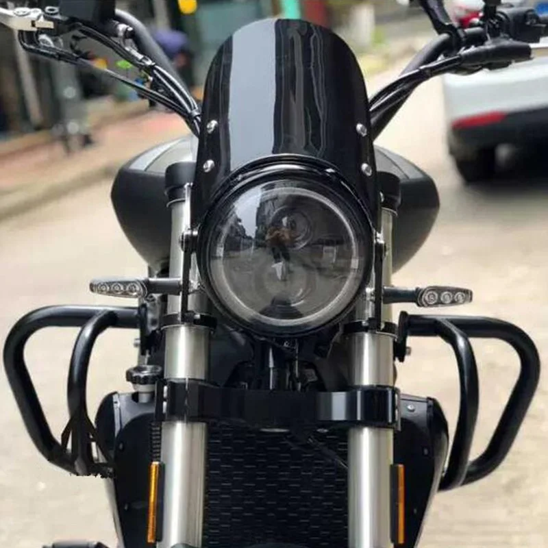 Новый Прочный долгий срок службы мотоциклетная фара лобовое стекло ветровое