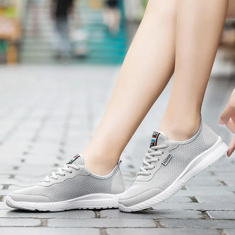 Размера плюс лето кроссовки мужские сетки Спортивная обувь дышащие 9908