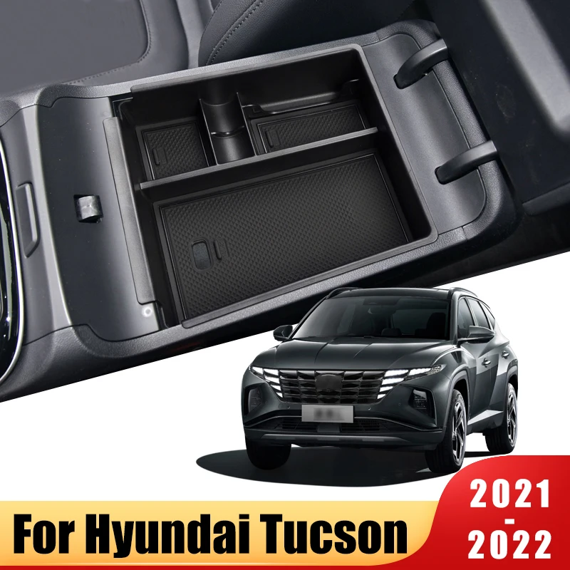 Аксессуары для Hyundai Tucson 2021 2022 NX4 гибридные аксессуары контейнер-органайзер
