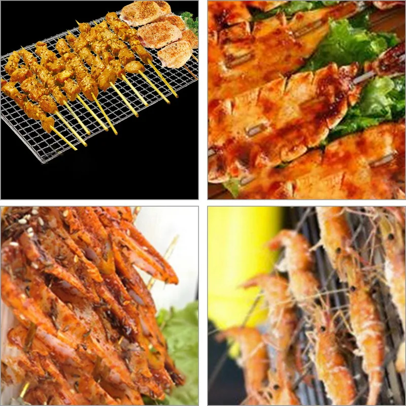 3sizes Non Stick Barbecue Grill Sheet Liners Mats Nonstick Fish Vegetable Smoking Smoker Pellet Gas Charcoal A |