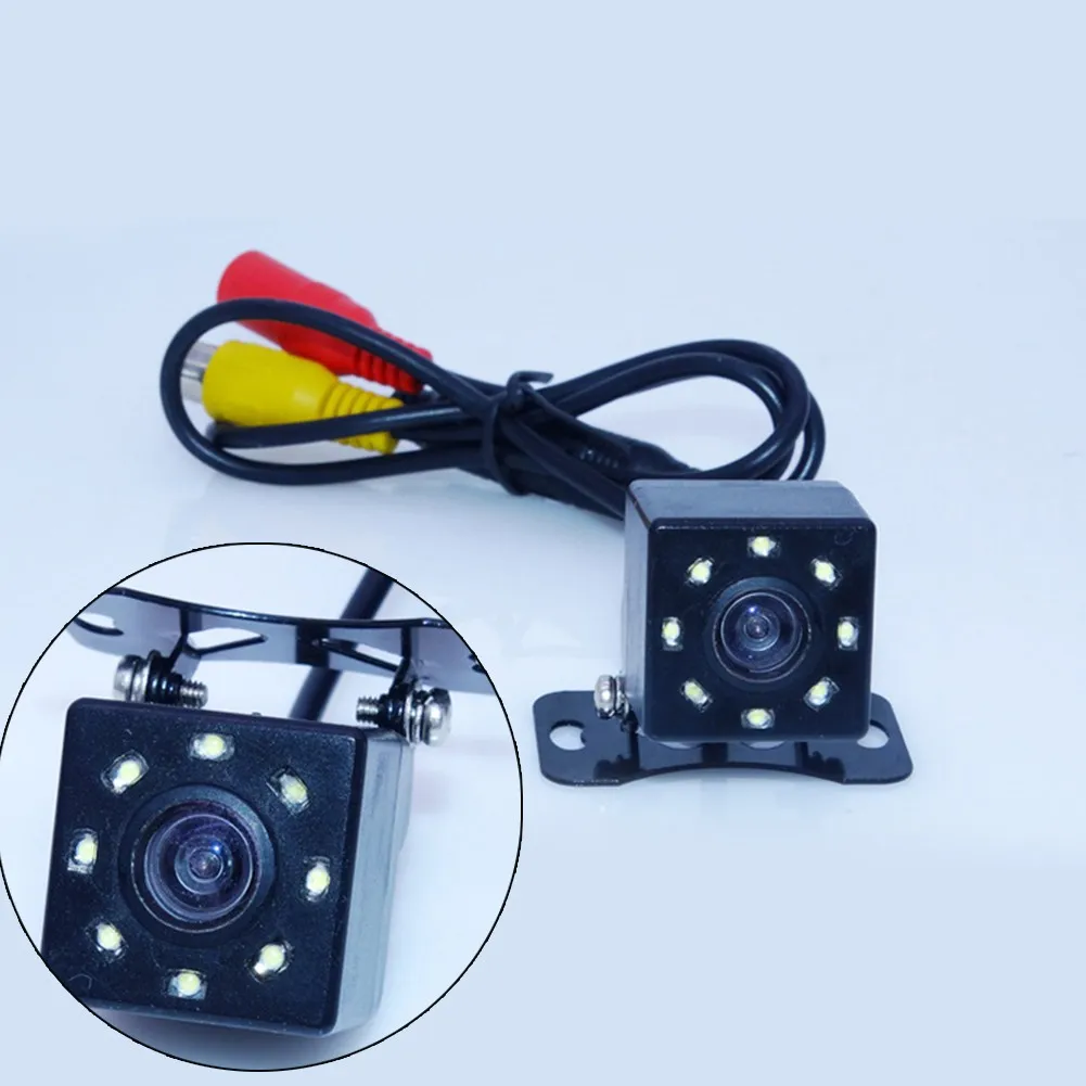 

Car Rear View Camera 8 LED Night Vision Reversing Auto Parking Monitor Waterproof 170 Degree HD Video