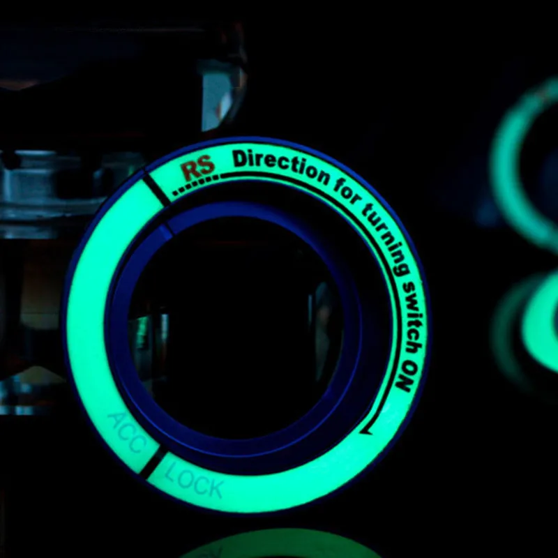 Автомобильная наклейка подходит для Ford светящаяся на зажигание кольцо второго