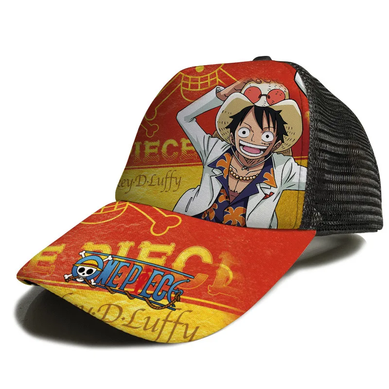 

ONE PIECE Monkey D. Luffy Tony Tony Chopper Cosplay Print Sun Hats Baseball Cap