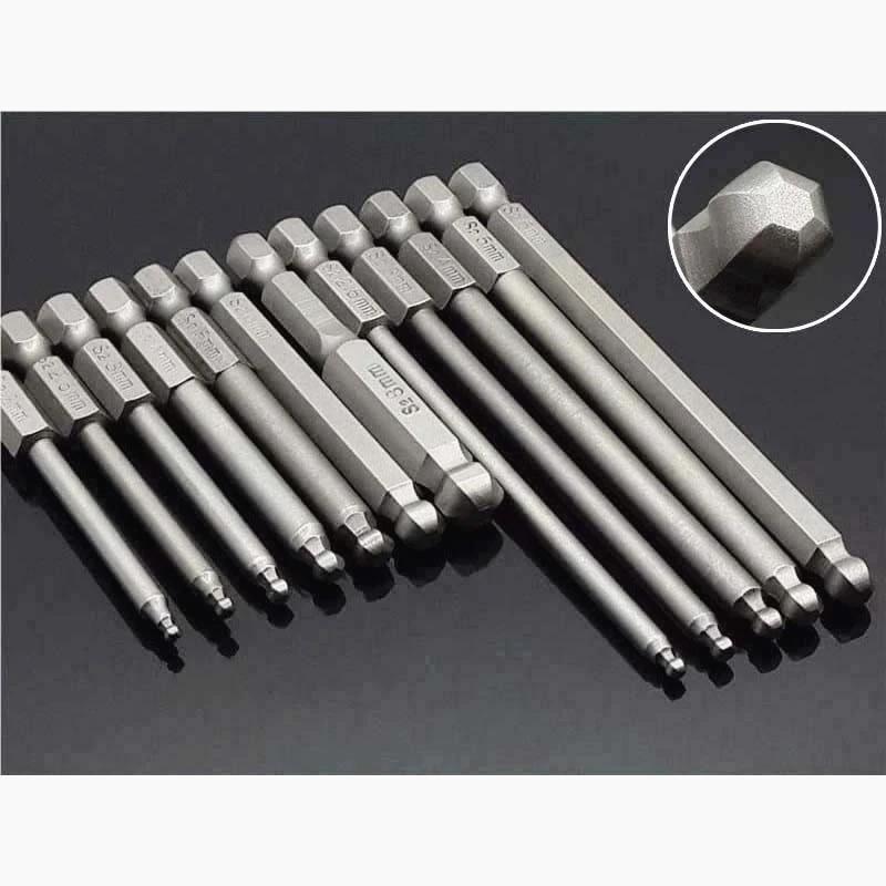 Набор шаровых биты S2 из 7 или 5 предметов стальная отвертка сверло стандартные