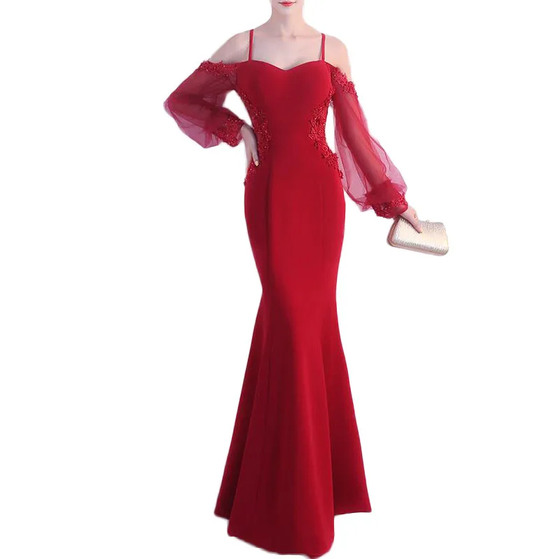 Женские сексуальные длинные шифоновые платья подружки невесты женское платье