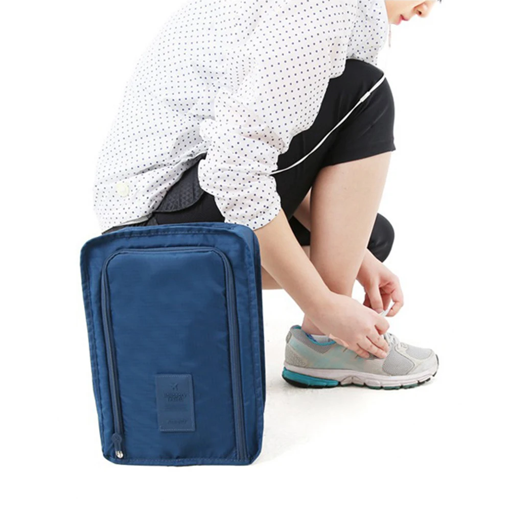 Портативная водонепроницаемая сумка для обуви путешествий портативный