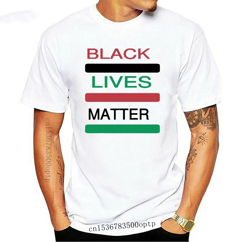 

New Men T Shirt BLACK LIVES MATTER #EVERYWHERE Women tshirt