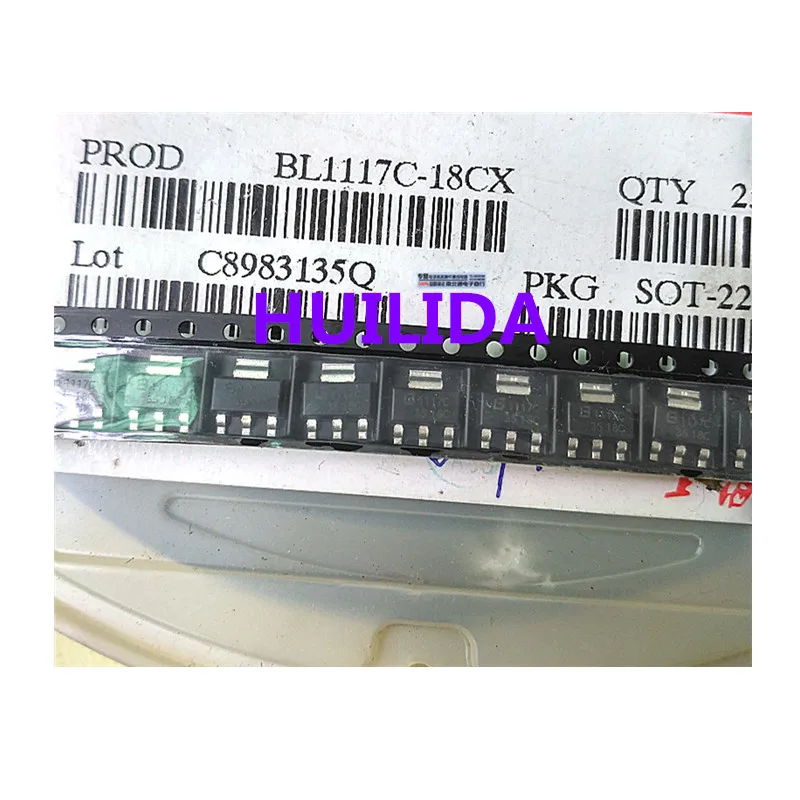 30 шт./лот BL1117C 18CX SOT 223 100% New origina|Аксессуары для батарей| |