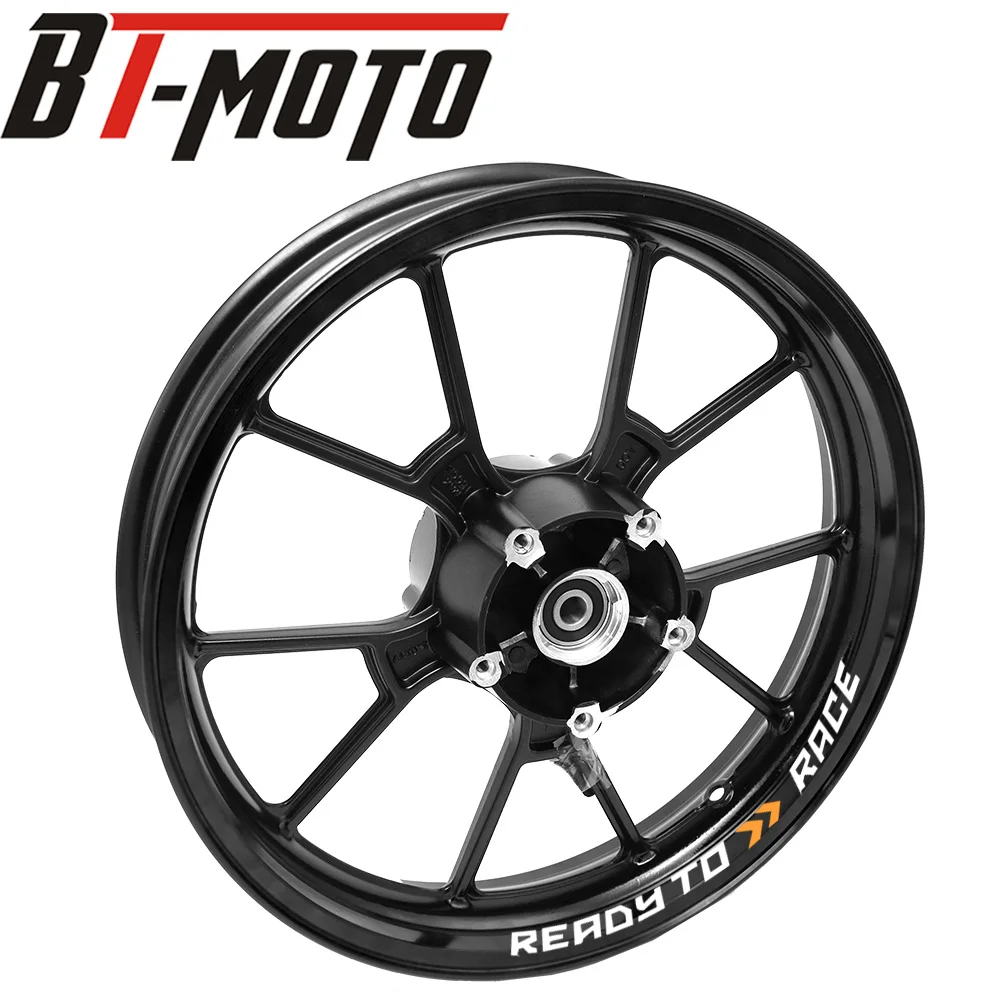 Для KTM duke 200 390 690 1090 1190 1290 RC8 Moto rcycles наклейки на колеса Светоотражающие Обода moto