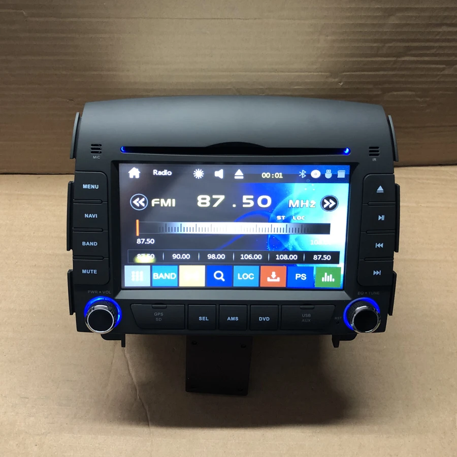 BYNCG Car DVD Player GPS Navigation 2 Din 6.2 Multimedia auto Radio for Hyundai sonata 2004-2008 with gps sd usb bt | Автомобили и