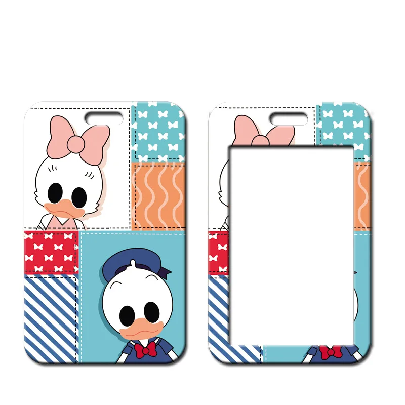 Горячая Disney Микки и Минни Маус мультфильм ПВХ карты студент Дамбо Дейзи висит шеи