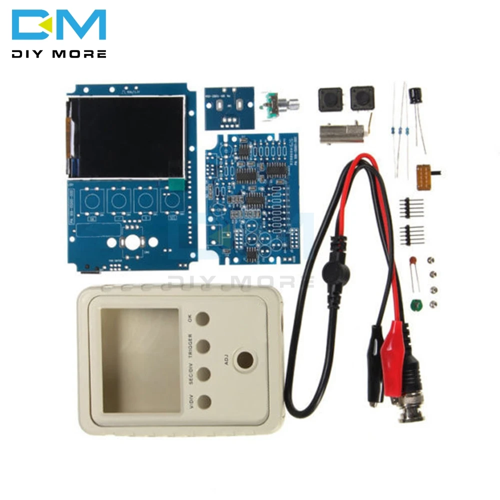 Цифровой осциллограф DIY Kit с корпусом чехол электронный DIY Kit модуль ARM Cortex-M3 процессор