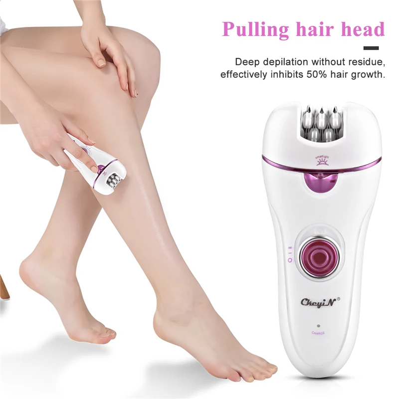 Эпилятор CkeyiN 3 в 1 для педикюра удаление мозолей на ногах безболезненная бритва